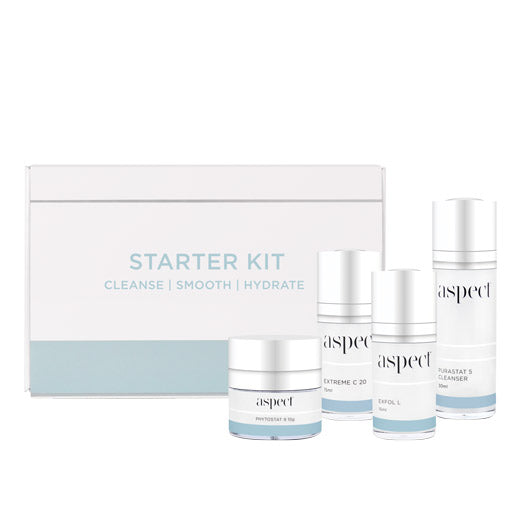 Kick start your Aspect skin journey with a collection of our hero products.